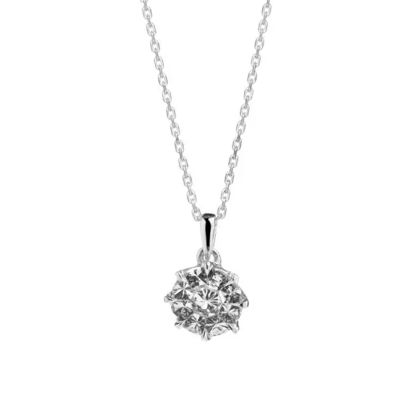 Facet Barcelona Diamond Pendant