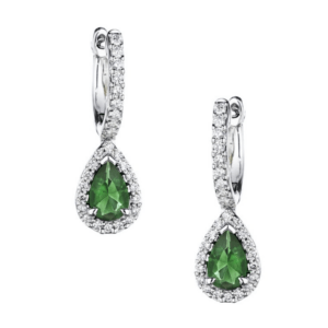 Fana Emerald Diamond Earrings