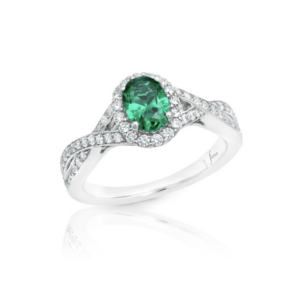 Fana Emerald Diamond Ring