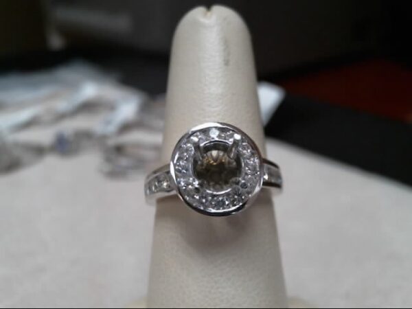 Chammas Jewelers 14K White Gold Diamond Engagement Ring