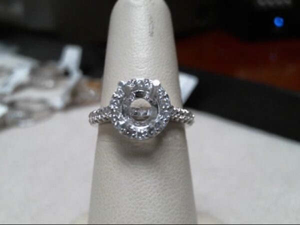 Chammas Jewelers 14K White Gold Diamond Engagement Ring
