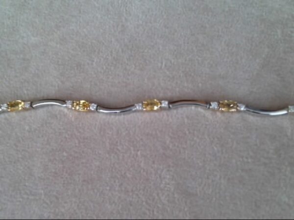 Chammas Jewelers Yellow Sapphire Bracelet