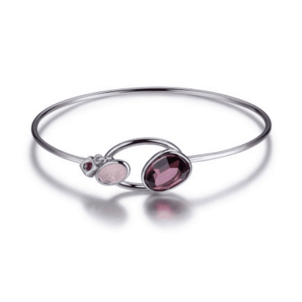 ELLE Two Stone Bangle