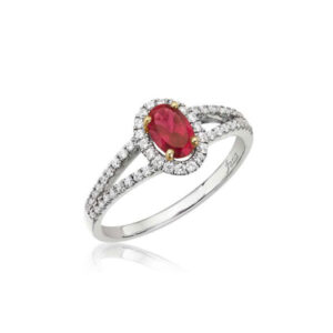 Fana Ruby Diamond Ring