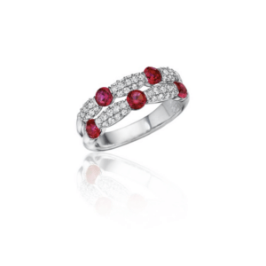 Fana Ruby Diamond Ring