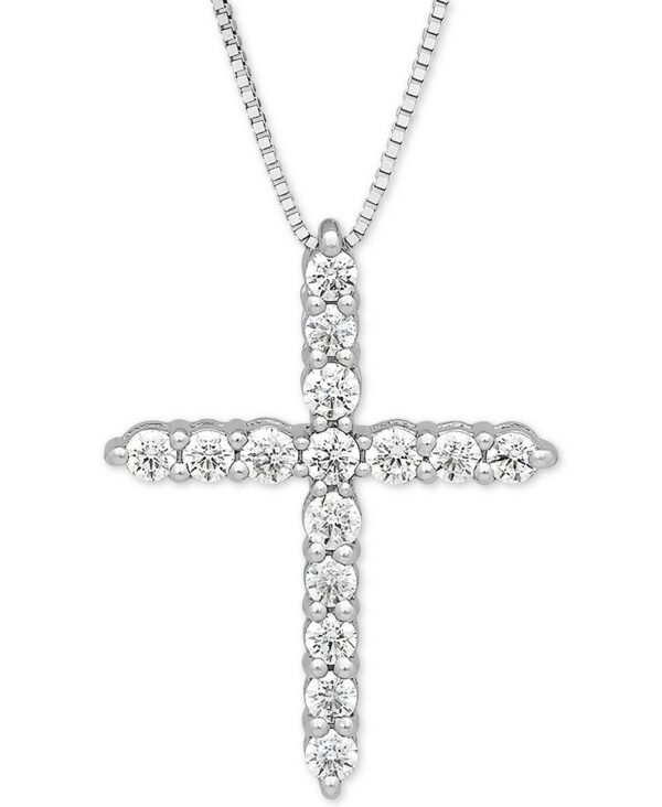 Grown With Love 14K White Gold Lab Diamond Pendant Necklace