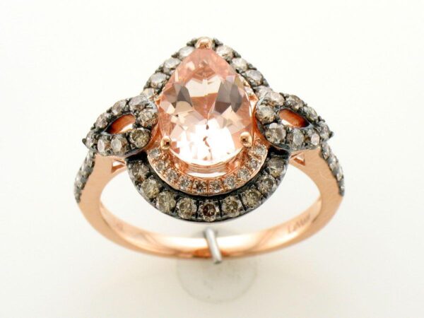 Le Vian 14K Strawberry Gold® Peach Morganite™ Ring