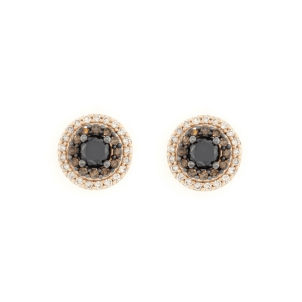 Le Vian 14K Strawberry Gold® Black Diamond Earrings