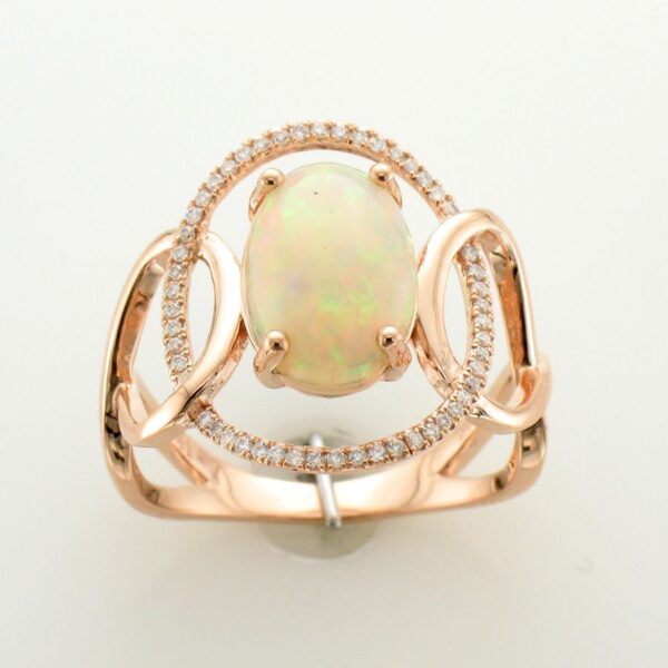 Le Vian 14K Strawberry Gold® Neopolitan Opal™ Ring