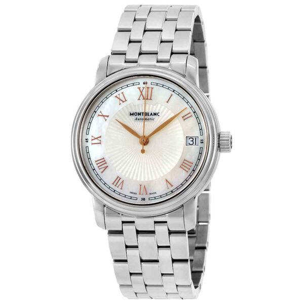 Montblanc Tradition Automatic Mother of Pearl Dial Ladies Watch