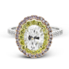 Lr3054 Engagement Ring 18k 3t - Image 2