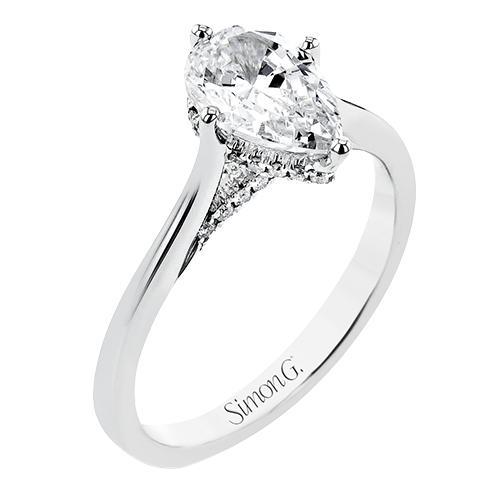 Lr4778-pr Engagement Ring 18k White